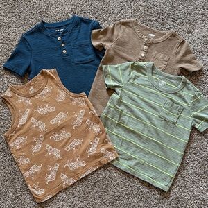 Spring Summer Toddler Shirt Bundle